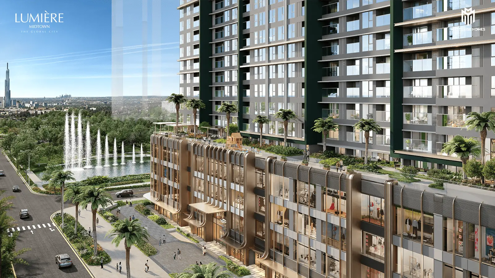 LUMIÈRE Midtown – biểu tượng sống tinh tế giữa The Global City, sở hữu vị trí kim cương và tiện ích đẳng cấp.