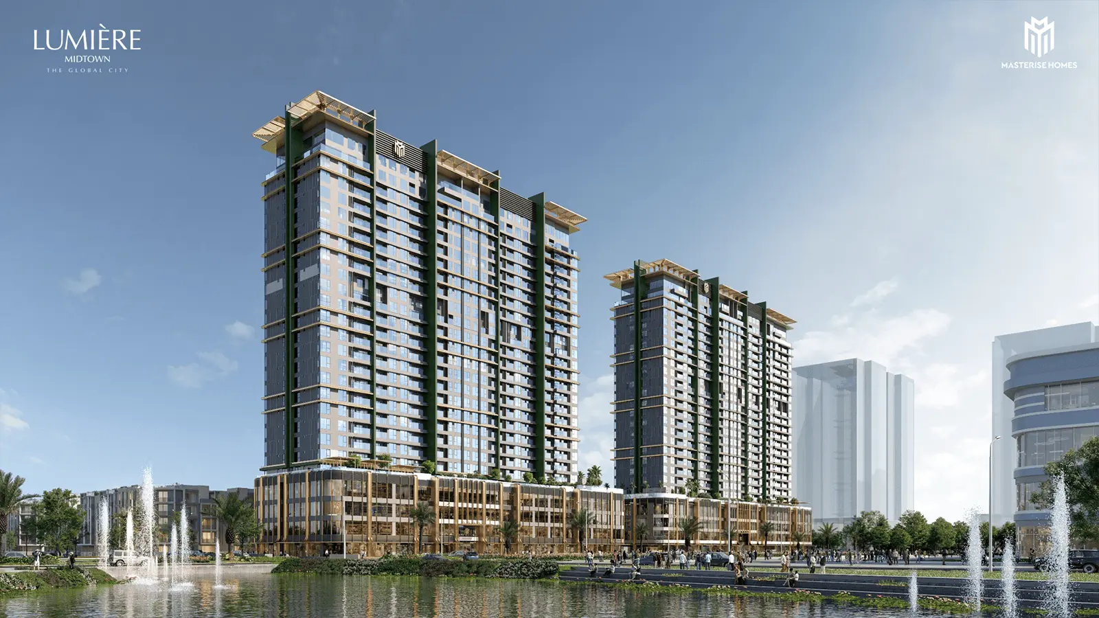 LUMIÈRE Midtown – Dự án căn hộ cao cấp giữa lòng TP. Thủ Đức, mang phong cách kiến trúc New York hiện đại.