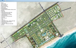 Thiết kế quy hoạch khu đô thị Sun Group Vũng Tàu, vị trí đắc địa mặt tiền biển đẹp nhất Vũng Tàu.
